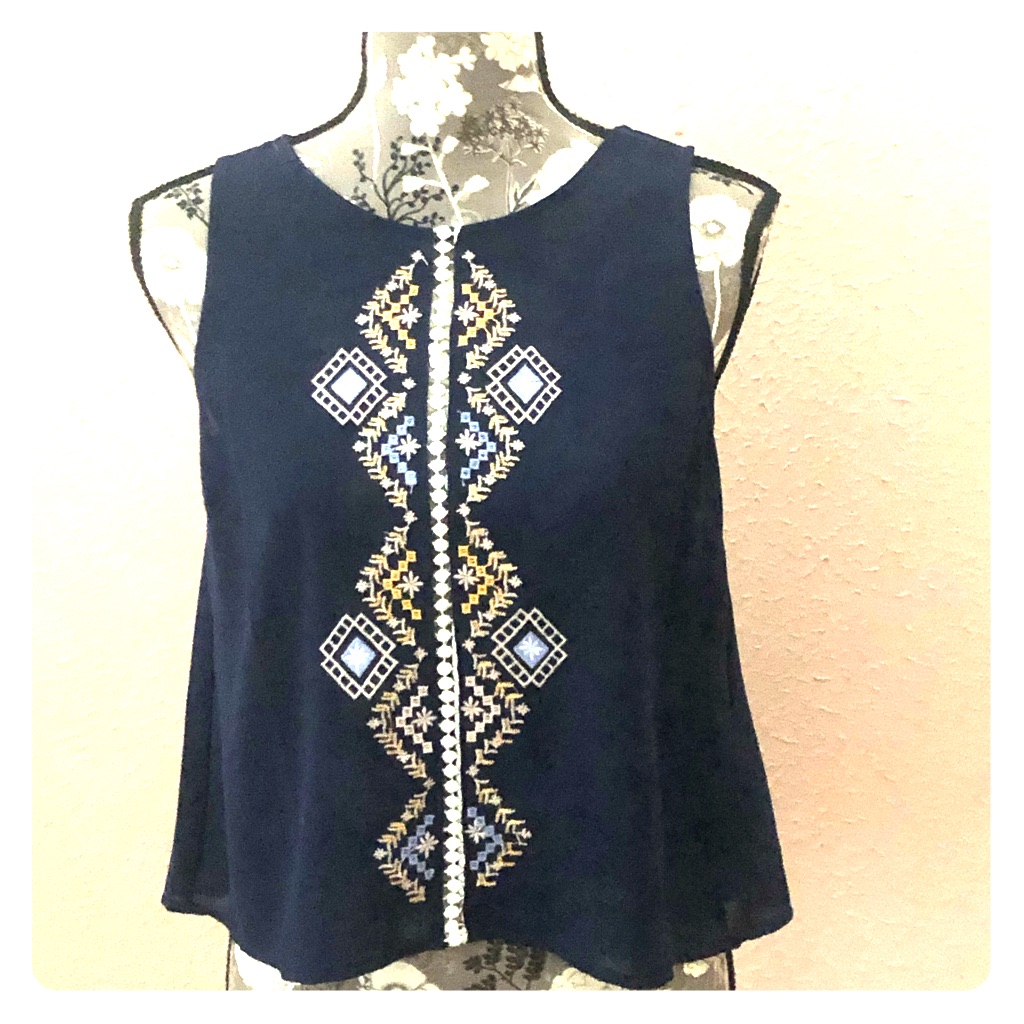 Forever 21 Split Back Top